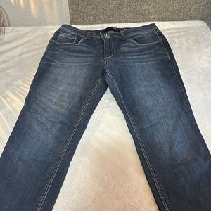 Dark Blue Denim Jeans